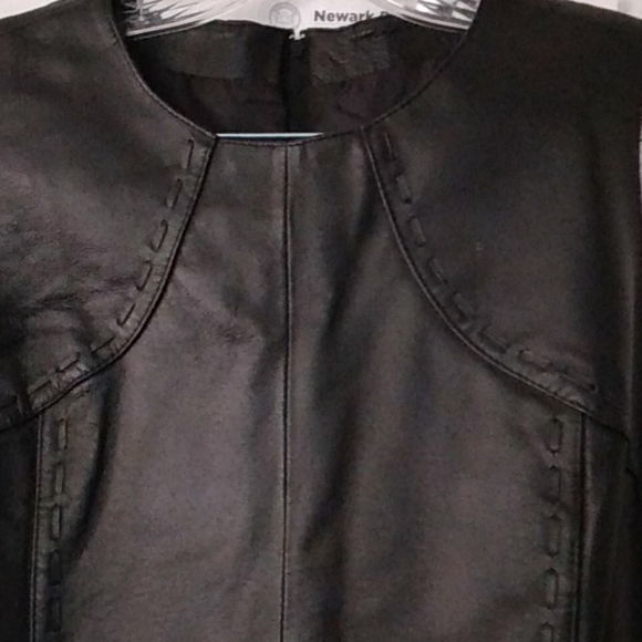 SEXY NEW LEATHER DRESS! - Picture 2 of 4